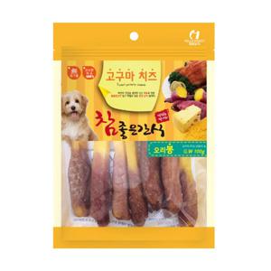 강아지치즈 고구마치즈 오리봉 100g