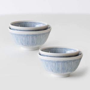 아오이 밥공기 국그릇 2인세트 MADE IN JAPAN