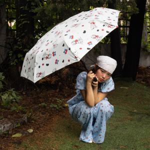 Dalmatian umbrella 달마시안 자동 우산 양산