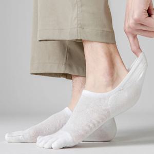 빅무드 남성용 메쉬 발가락 페이크삭스