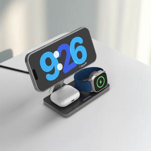Qi2 25W 3in1 무선충전거치대 폴더블