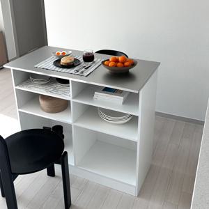 사일런트 아일랜드 식탁 홈바 테이블 오픈 수납장 1000