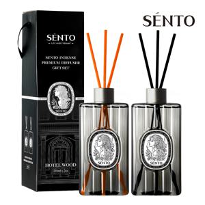 인텐스 프리미엄 대용량 디퓨저 선물세트 호텔우드 550ml 2개