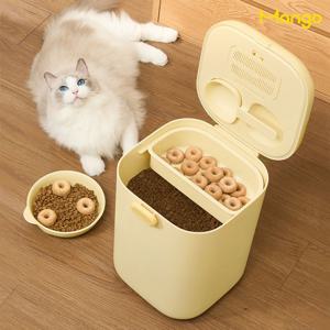 강아지 고양이 진공 사료통 보관 반려동물 15리터