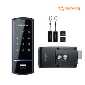 직방스마트 디지털 도어락 SHS-1321 카드키형 번호키 (자가설치)