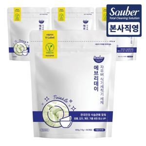 에브리데이 올인원 식기세척기 전용세제 10g 60개입 4팩