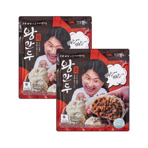 국밥생각 X 남대문 가메골 김치왕만두 & 찐빵만두 340g x2개