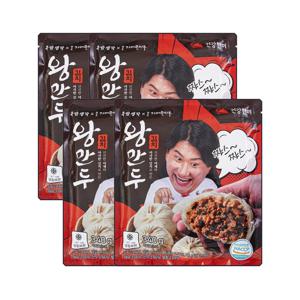 국밥생각 X 남대문 가메골 김치왕만두 & 찐빵만두 340g x4개