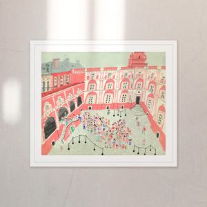 액자 Sunday visit / 아나 테랄