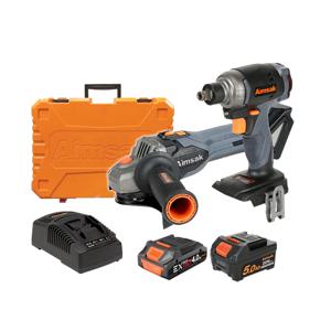 BL18GX (TL) 충전 콤보 세트 20V 5.0Ah 4.0Ah (탭리스) 그라인더+임팩