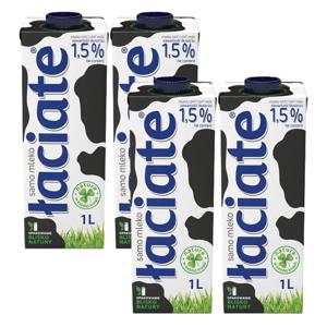 와치아테 수입멸균우유 1.5% 1L, 4입