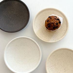 국산 노바 예쁜 카페 디저트 브런치 플레이팅 앞접시 그릇 한옥 굽 접시 S 15.5cm