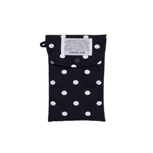 똑딱필통 snap pencil pouch_Dot Black