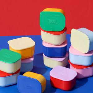 미니 소스통 100ml 3종 세트 (2color) 런치박스 반찬 간식