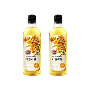 백설 카놀라유 900ml*2개