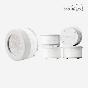 디클린 VER.2 세면대용 필터 헤드+필터4개 (2color)