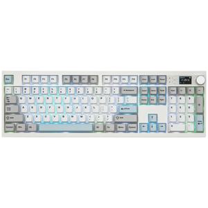 EPOMAKER QK108 무선 키보드 LCD 스크린, 윈도우 & 맥 지원