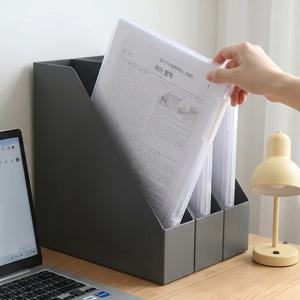 학원 시험지 학교 알림장 서류 Simple정리 A4 투명 파일케이스 3개