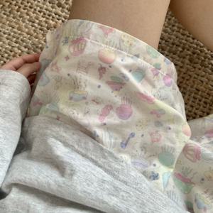 잠옷 반바지 순면 수채화 멜로디 젤리피쉬 해파리 여름 파자마 1color