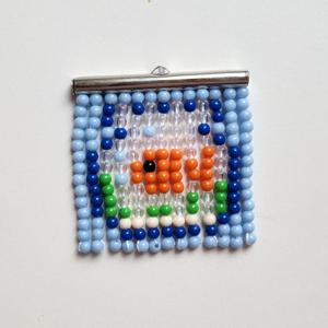 미니 비즈발 키링 만들기 DIY 키트 도안포함 5종(어항)