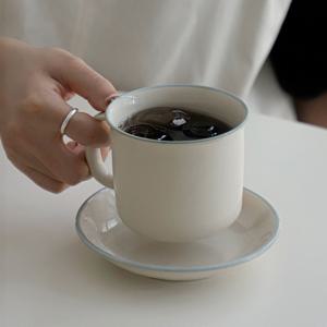 콤포트 머그 컵 250ml 재팬 라떼잔 홈카페