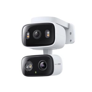 C246D 2K 300만화소 실외용 나이트비전 듀얼렌즈 회전형 AI홈캠 스마트폰CCTV