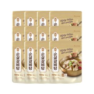 바른 순살갈비탕 900g x12개