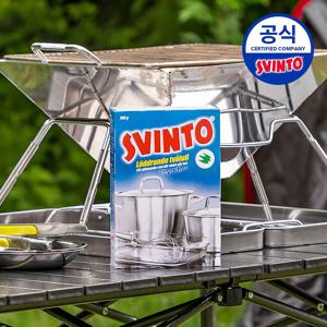 세제없이 사용하는 올인원 탄냄비 스틸울 수세미 200g 2개(40회 분량)