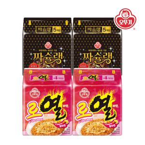 로열라면 8봉+짜슐랭 10봉