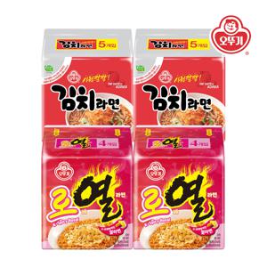 로열라면 8봉+김치라면 10봉