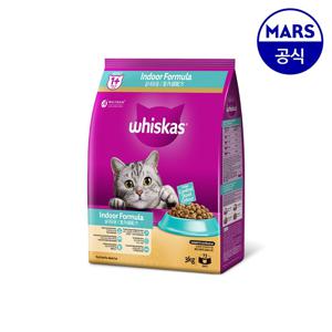 위스카스 건사료 실내묘용 3kg