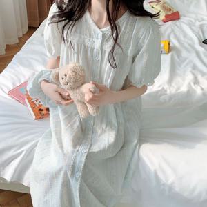 3타입 하늘바다 원피스잠옷 반팔긴바지 반팔반바지 잠옷 파자마