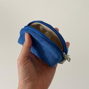 미니 테리 파우치 Cobalt Blue 키링 파우치 여행용 파우치