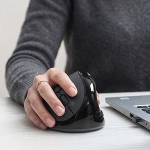작은손 장시간 사용자 최적화 저소음 무선 블루투스 버티컬 마우스