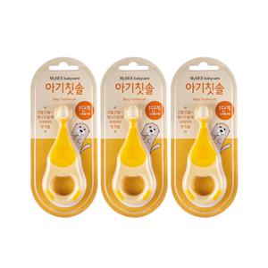 치발기 아기칫솔 1단계(4~12개월) 3개