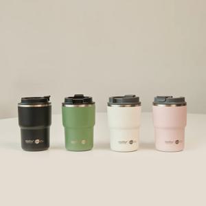 세라믹 스텐 진공 보온보냉 텀블러 커피익스프레스 360ml