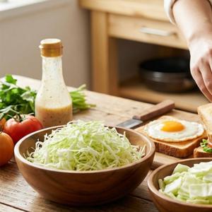세척완료, 바로 먹는 아삭 양배추 슬라이스 채