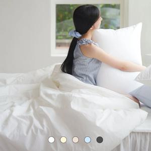 여름이불 냉감 호텔침구 고밀도 순면80수 클래식 광폭 호텔식 이음선없는 차렵이불세트 6색상