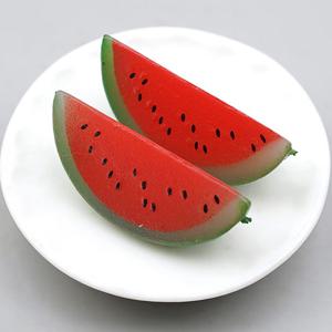초미니 조각 수박 모형 2.5cm 2개 과일모형