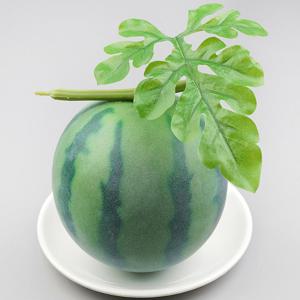 잎사귀 수박 모형 13.5cm 과일모형