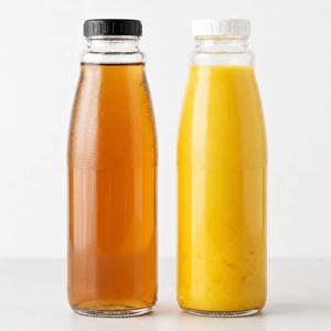 헥사 에코링 플라스틱 뚜껑 유리병 53mm 냉장고 유리물병 1000ml