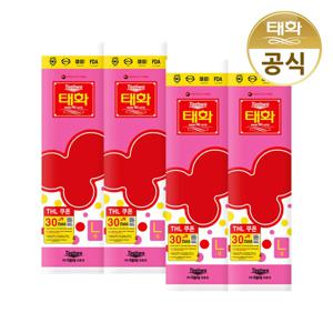 태화 고무장갑 대형 L대 레드 X 4개