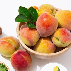 당도보장 하우스 털복숭아 소과 1kg (7-9과)