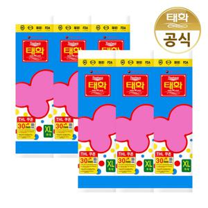 태화 고무장갑 특대형 XL특대 핑크 X 6개