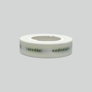 mon to sun masking tape ver. A