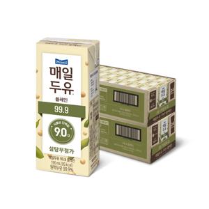 매일두유 99.9 플레인 190ml 48팩
