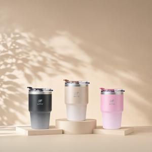 [예약판매] 팀넛지 보온보냉 휴대용 600ml 스텐텀블러(각인서비스+빨대 3개증정)