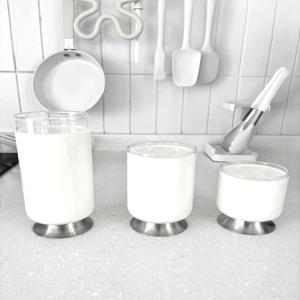 실버다리 투명 유리컵 커피잔 물컵 맥주 하이볼 위스키잔 (3size)