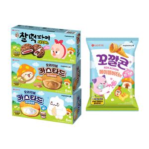 메이플스토리 4종(피넛버터,순우유,찰떡파이,꼬깔콘)