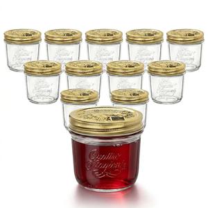 콰트로와이드밀폐 200ml_12p세트 잼병 딸기 된장 피클